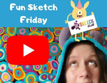 Fun drawing class opn youtube for kids who love art