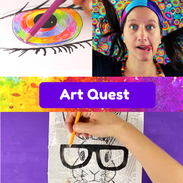 Art Quest Adventure online course for kids