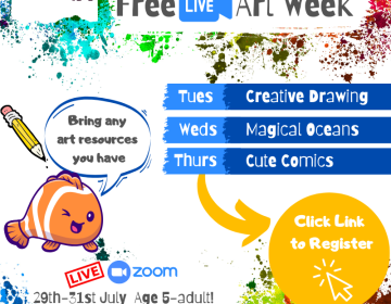 Go Sketch Online Art Course to be enjoyed by Children, Adults, Families